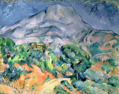 Mont Sainte-Victoire, 1900 by Paul Cézanne